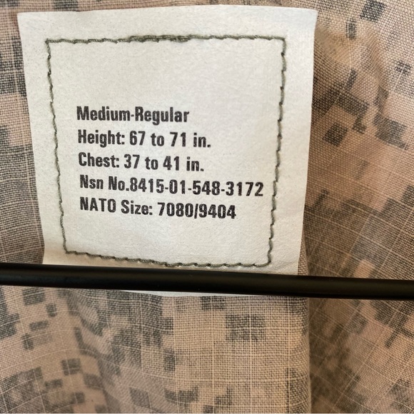 Army Combat Defender M Tencate Jacket FR Camo Medium Flame Resistant Uniform - Picture 9 of 16